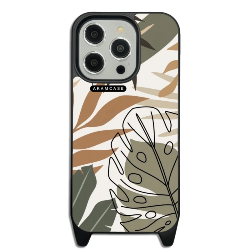 کاور گوشی اپل iPhone 14 Pro آکام مدل AMCWLA14PRO-LEAVES6 