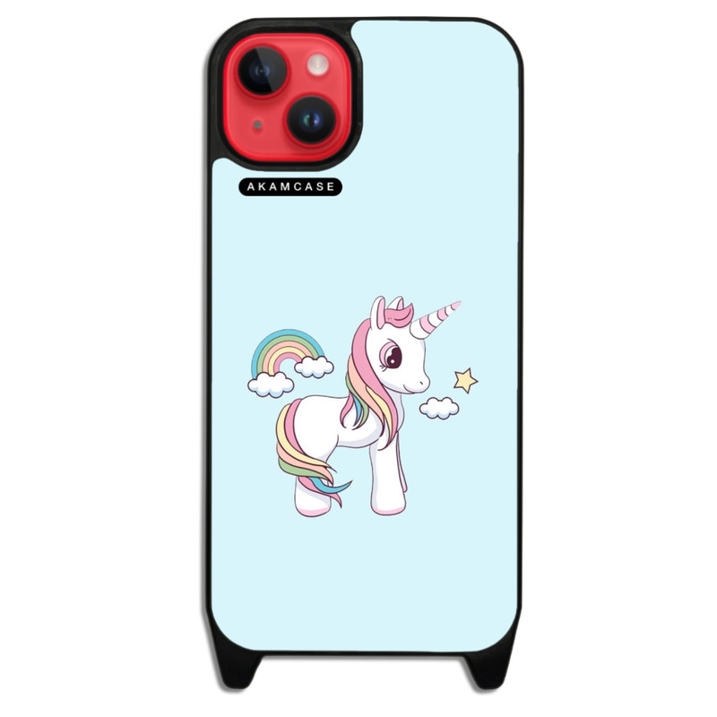 کاور گوشی اپل iPhone 14 Plus آکام مدل AMCWLA14PLUS-UNICORN12 