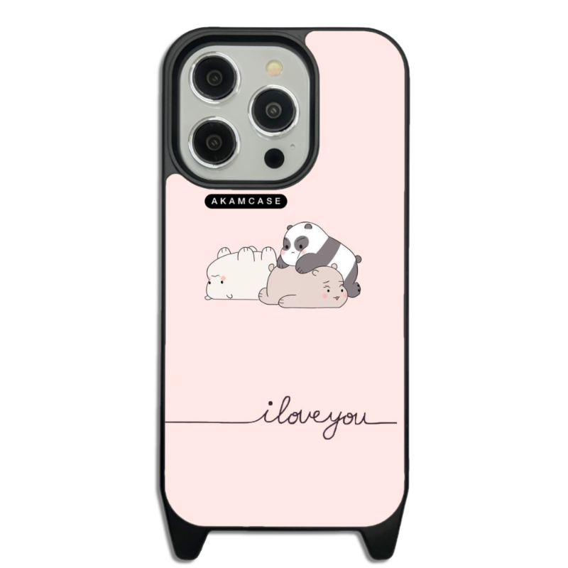 کاور گوشی اپل iPhone 14 Pro گوشی اپل iPhone 14 Pro آکام مدل AMCWLA14PRO-BARE BEAR12