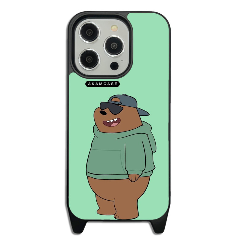 کاور گوشی اپل iPhone 14 Pro آکام مدل AMCWLA14PRO-BARE BEAR4