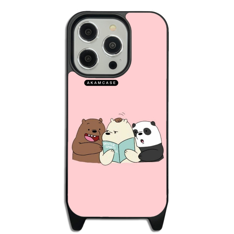 کاور گوشی اپل iPhone 14 Pro آکام مدل AMCWLA14PRO-BARE BEAR7 