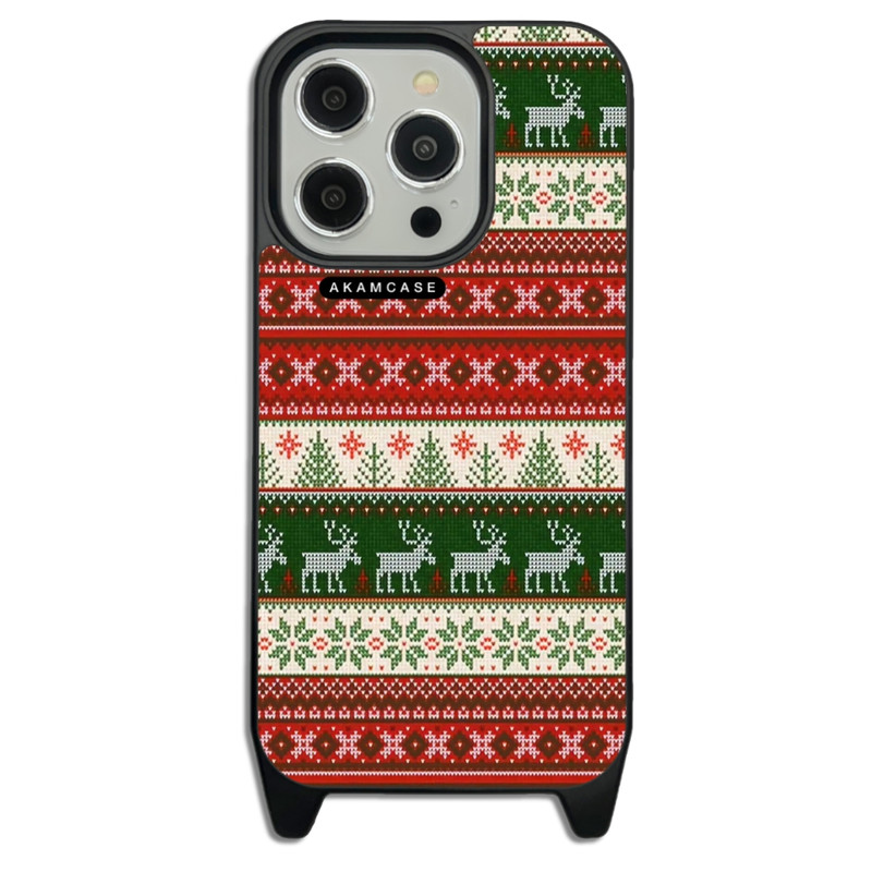 کاور گوشی اپل iPhone 14 Pro آکام مدل AMCWLA14PRO-CHRISTMAS22 