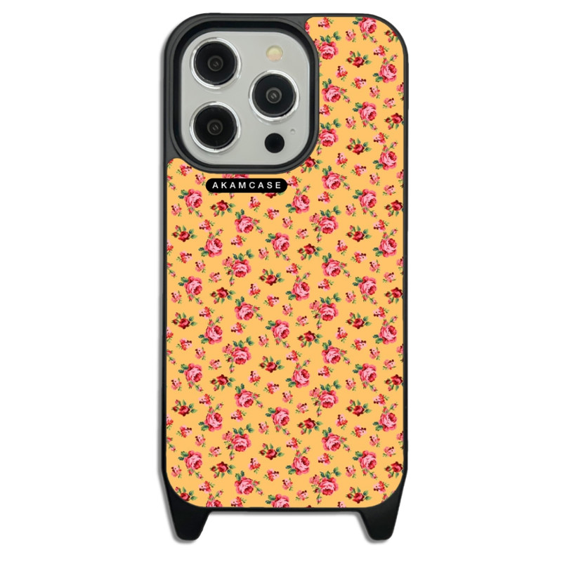 کاور گوشی اپل iPhone 14 Pro آکام مدل AMCWLA14PRO-FLOWERS1