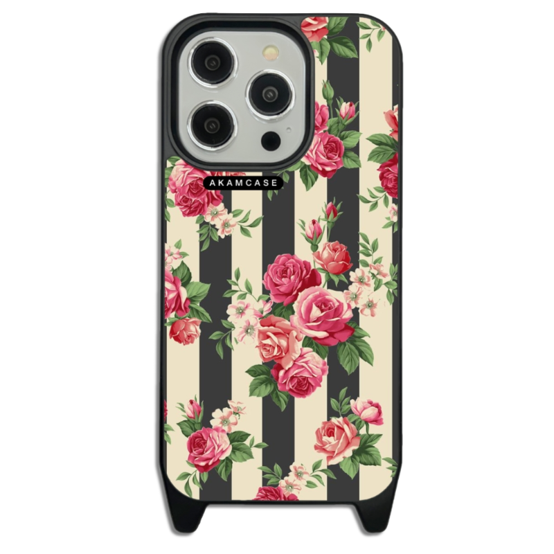 کاور گوشی اپل iPhone 14 Pro آکام مدل AMCWLA14PRO-FLOWERS15 