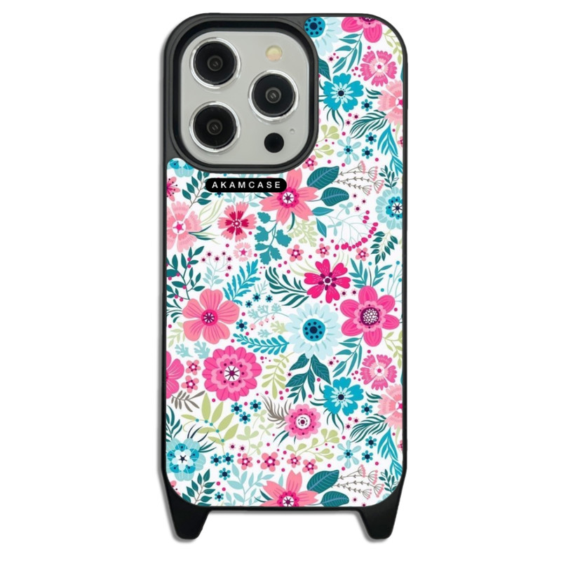 کاور گوشی اپل iPhone 14 Pro آکام مدل AMCWLA14PRO-FLOWERS2 