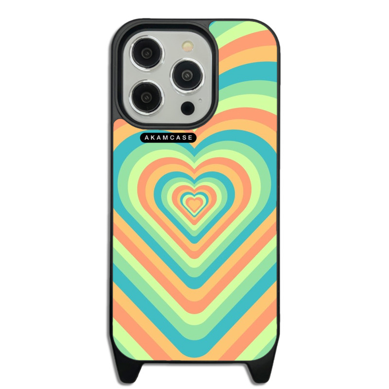 کاور گوشی اپل iPhone 14 Pro آکام مدل AMCWLA14PRO-HEARTS16