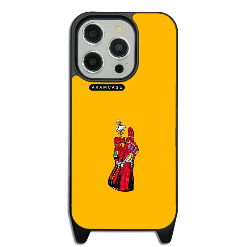 کاور گوشی اپل iPhone 14 Pro آکام مدل AMCWLA14PRO-IRON MAN1