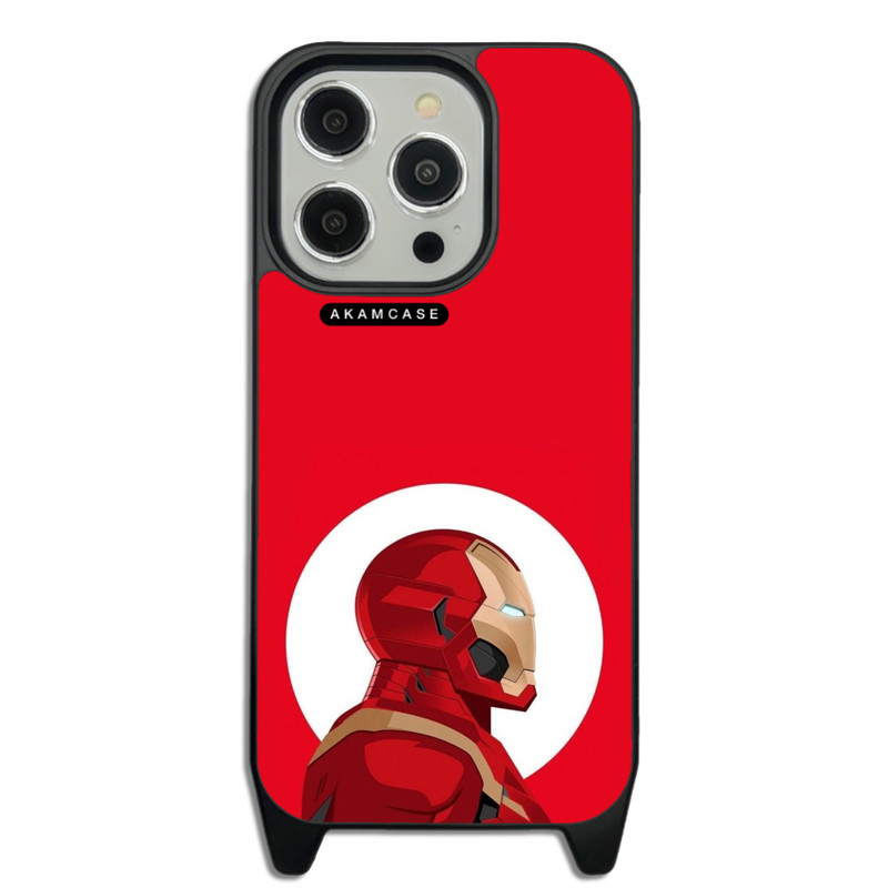 کاور گوشی اپل iPhone 14 Pro آکام مدل AMCWLA14PRO-IRON MAN11