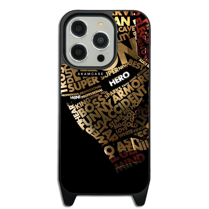 کاور گوشی اپل iPhone 14 Pro آکام مدل AMCWLA14PRO-IRON MAN14