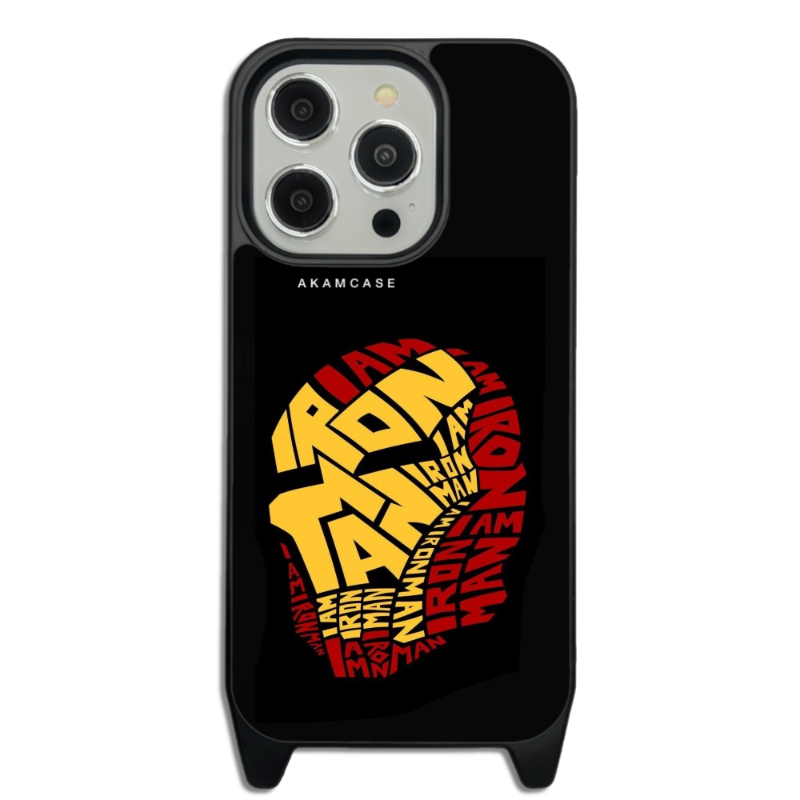 کاور گوشی موبایل اپل iPhone 14 Pro آکام مدل AMCWLA14PRO-IRON MAN3