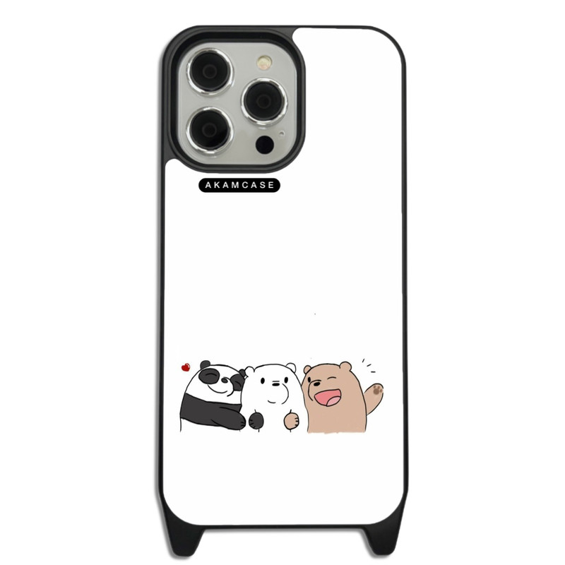 کاور گوشی اپل iPhone 14 Pro Max آکام مدل AMCWLA14PROMAX-BARE BEAR14