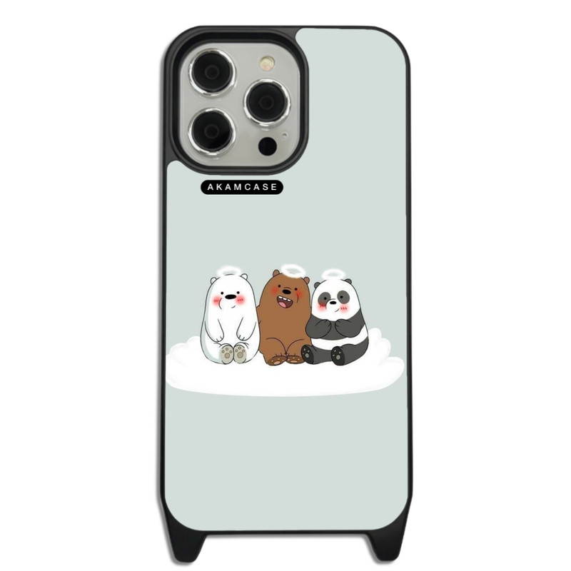 کاور گوشی اپل iPhone 14 Pro Max آکام مدل AMCWLA14PROMAX-BARE BEAR15