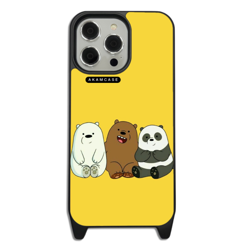 کاور گوشی اپل iPhone 14 Pro Max آکام مدل AMCWLA14PROMAX-BARE BEAR6