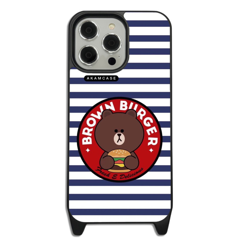 کاور گوشی اپل iPhone 14 Pro Max آکام مدل AMCWLA14PROMAX-BROWN13