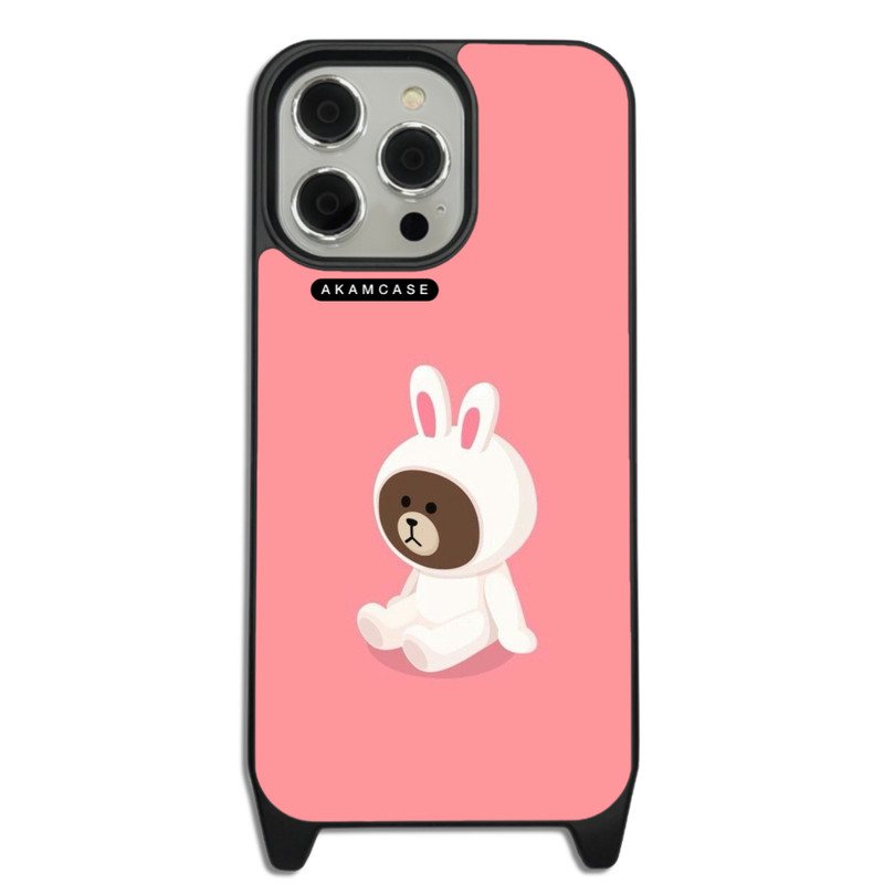 کاور گوشی اپل iPhone 14 Pro Max آکام مدل AMCWLA14PROMAX-BROWN14