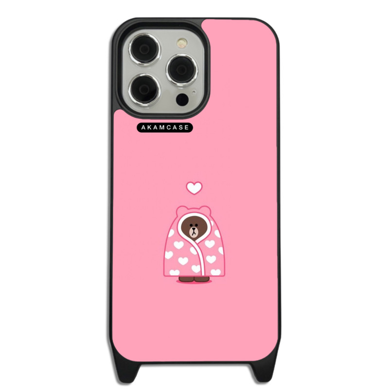 کاور گوشی اپل iPhone 14 Pro Max آکام مدل AMCWLA14PROMAX-BROWN3 