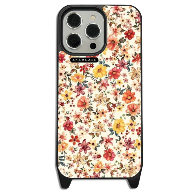 کاور گوشی اپل iPhone 14 Pro Max آکام مدل AMCWLA14PROMAX-FLOWERS12