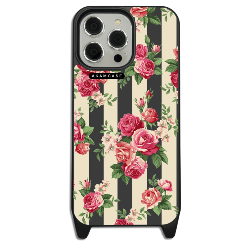 کاور گوشی اپل iPhone 14 Pro Max آکام مدل AMCWLA14PROMAX-FLOWERS15