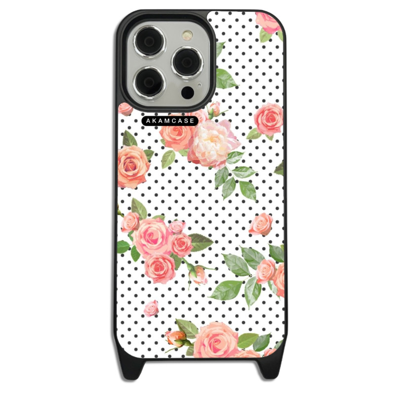 کاور گوشی اپل iPhone 14 Pro Max آکام مدل AMCWLA14PROMAX-FLOWERS7