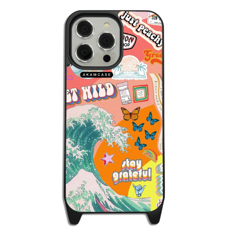 کاور گوشی اپل iPhone 14 Pro Max آکام مدل AMCWLA14PROMAX-GOOD VIBES15