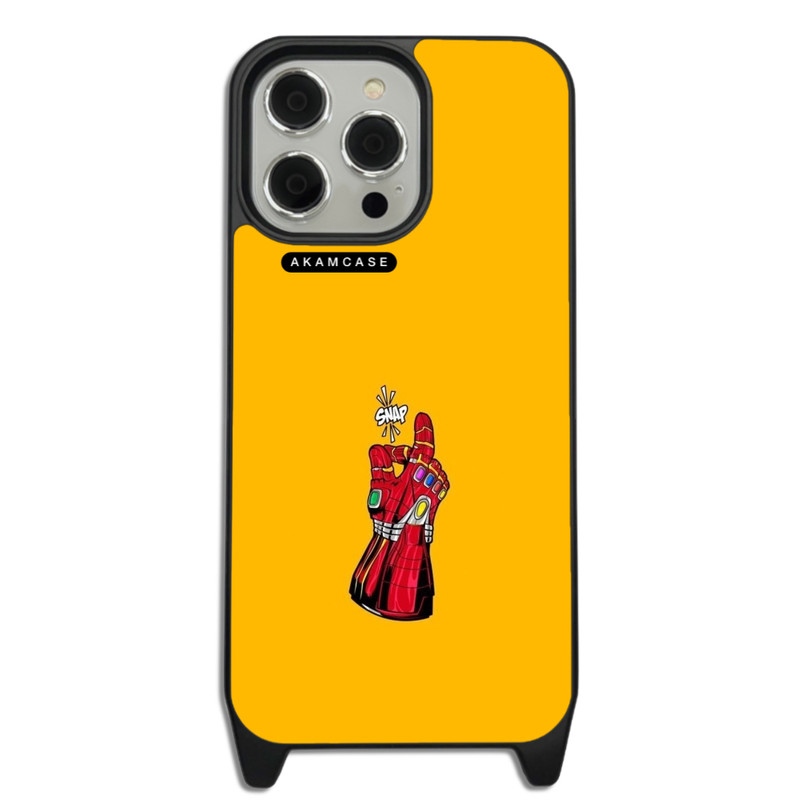 کاور گوشی اپل iPhone 14 Pro Max آکام مدل AMCWLA14PROMAX-IRON MAN1