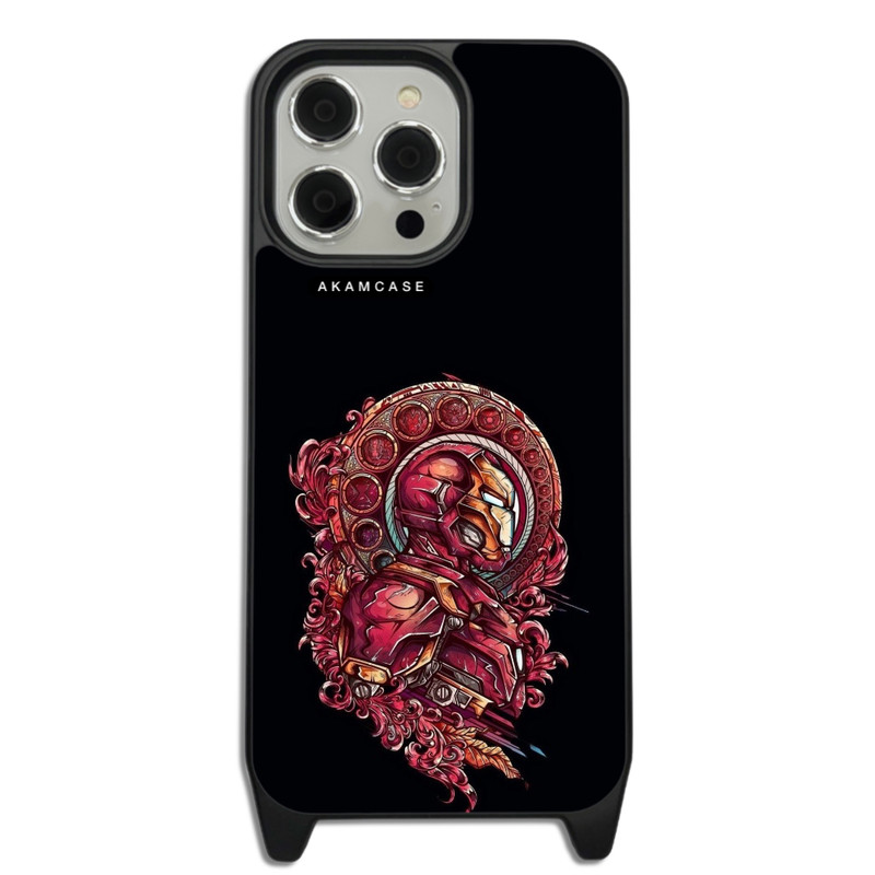 کاور گوشی اپل iPhone 14 Pro Max آکام مدل AMCWLA14PROMAX-IRON MAN8