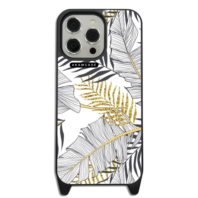 کاور گوشی اپل iPhone 14 Pro Max آکام مدل AMCWLA14PROMAX-LEAVES5