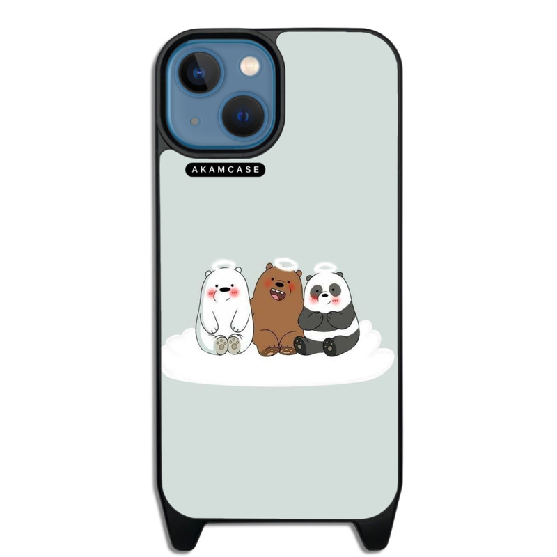 کاور گوشی اپل iPhone 15 آکام مدل AMCWLA15-BARE BEAR15
