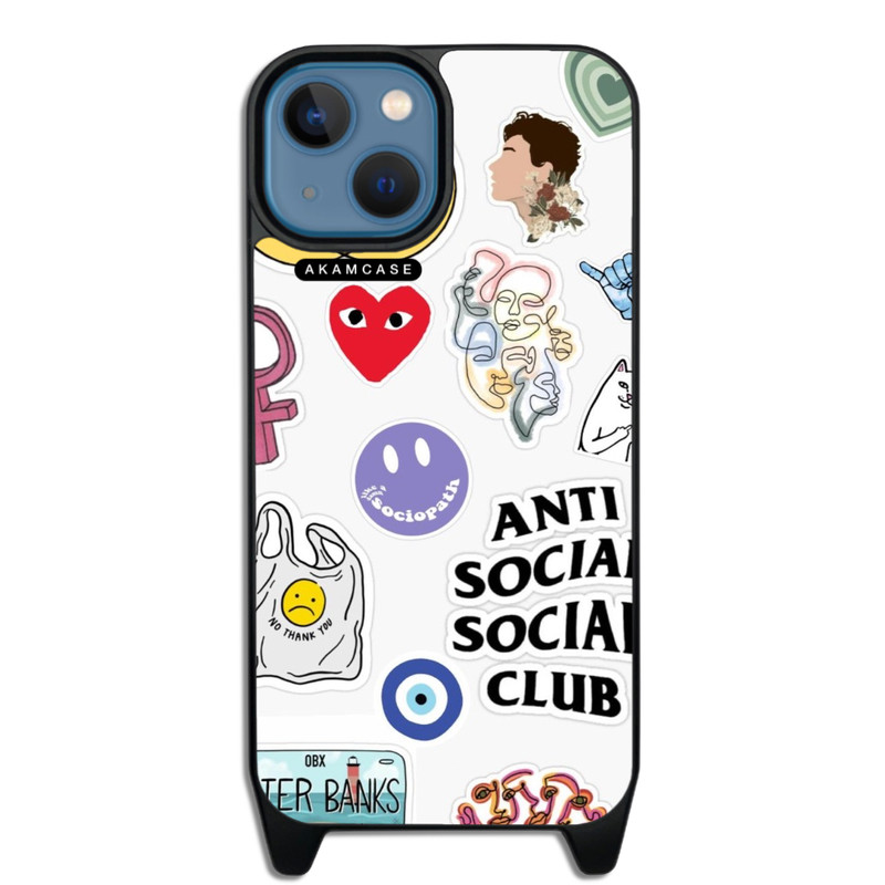 کاور گوشی اپل iPhone 15 آکام مدل AMCWLA15-GOOD VIBES10 