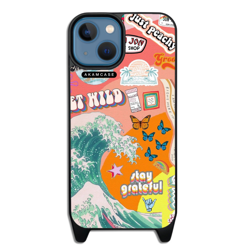 کاور گوشی اپل iPhone 15 آکام مدل AMCWLA15-GOOD VIBES15 