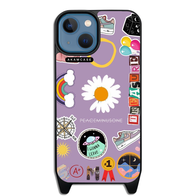 کاور گوشی اپل iPhone 15 آکام مدل AMCWLA15-GOOD VIBES6 