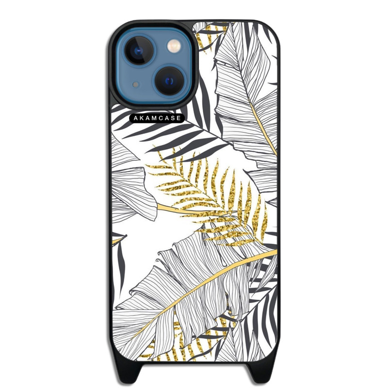 کاور گوشی اپل iPhone 15 آکام مدل AMCWLA15-LEAVES5