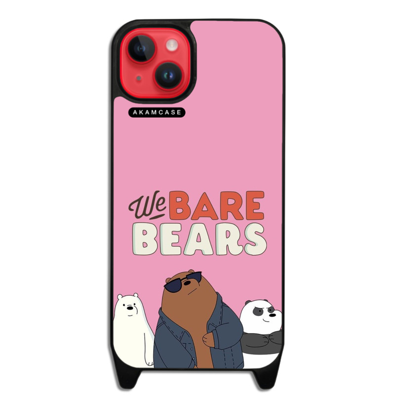 کاور گوشی اپل iPhone 15 Plus آکام مدل AMCWLA15PLUS-BARE BEAR3