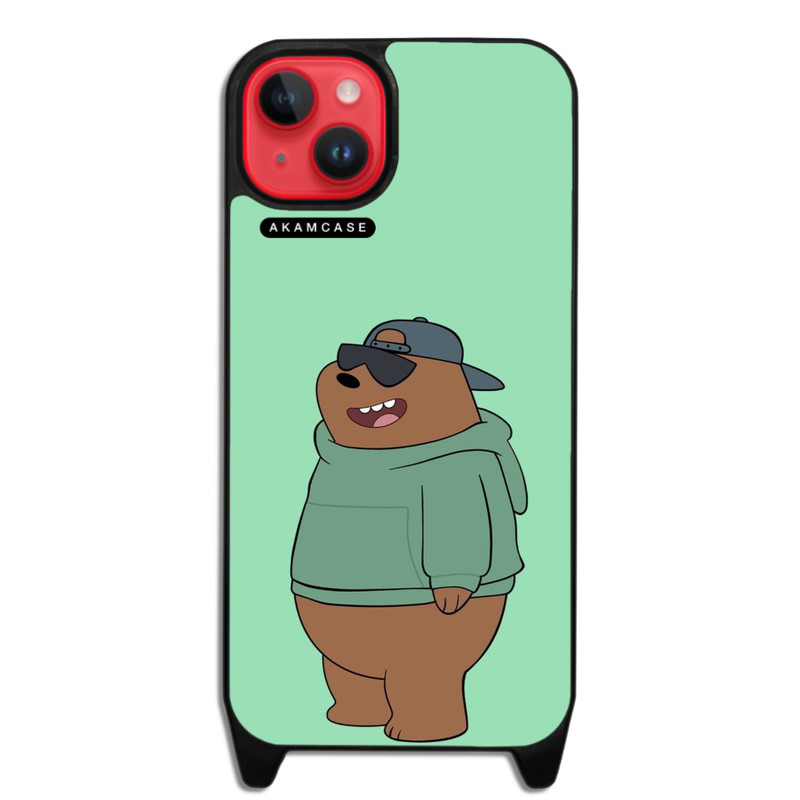 کاور گوشی موبایل اپل iPhone 15 Plus آکام مدل AMCWLA15PLUS-BARE BEAR4 