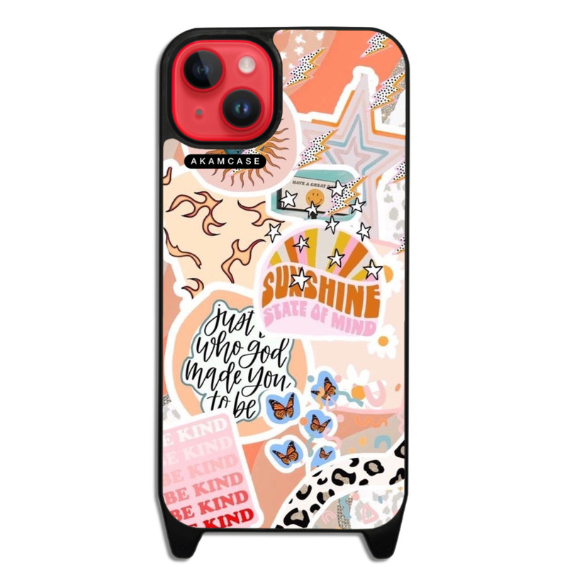 کاور گوشی اپل iPhone 15 Plus آکام مدل AMCWLA15PLUS-GOOD VIBE4