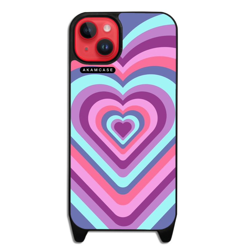 کاور گوشی اپل iPhone 15 Plus آکام مدل AMCWLA15PLUS-HEARTS2