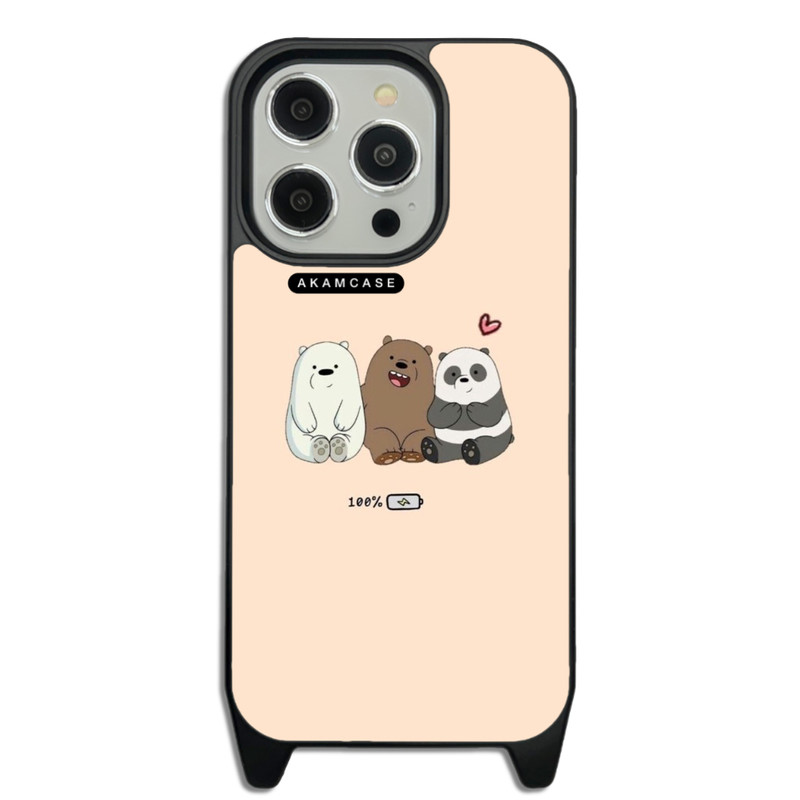 کاور گوشی اپل iPhone 15 Pro آکام مدل AMCWLA15PRO-BARE BEAR131