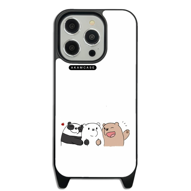 کاور گوشی اپل iPhone 15 Pro آکام مدل AMCWLA15PRO-BARE BEAR14