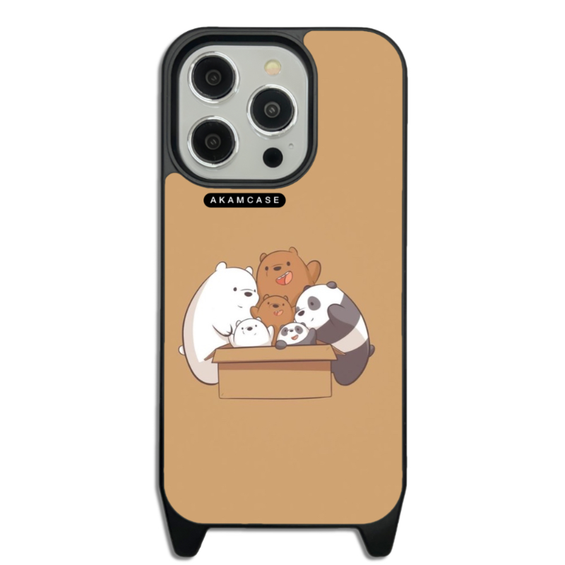 کاور گوشی اپل iPhone 15 Pro آکام مدل AMCWLA15PRO-BARE BEAR16