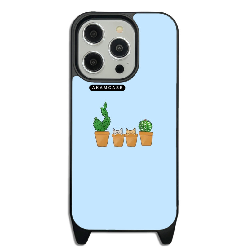 کاور گوشی اپل iPhone 15 Pro آکام مدل AMCWLA15PRO-CACTUS9