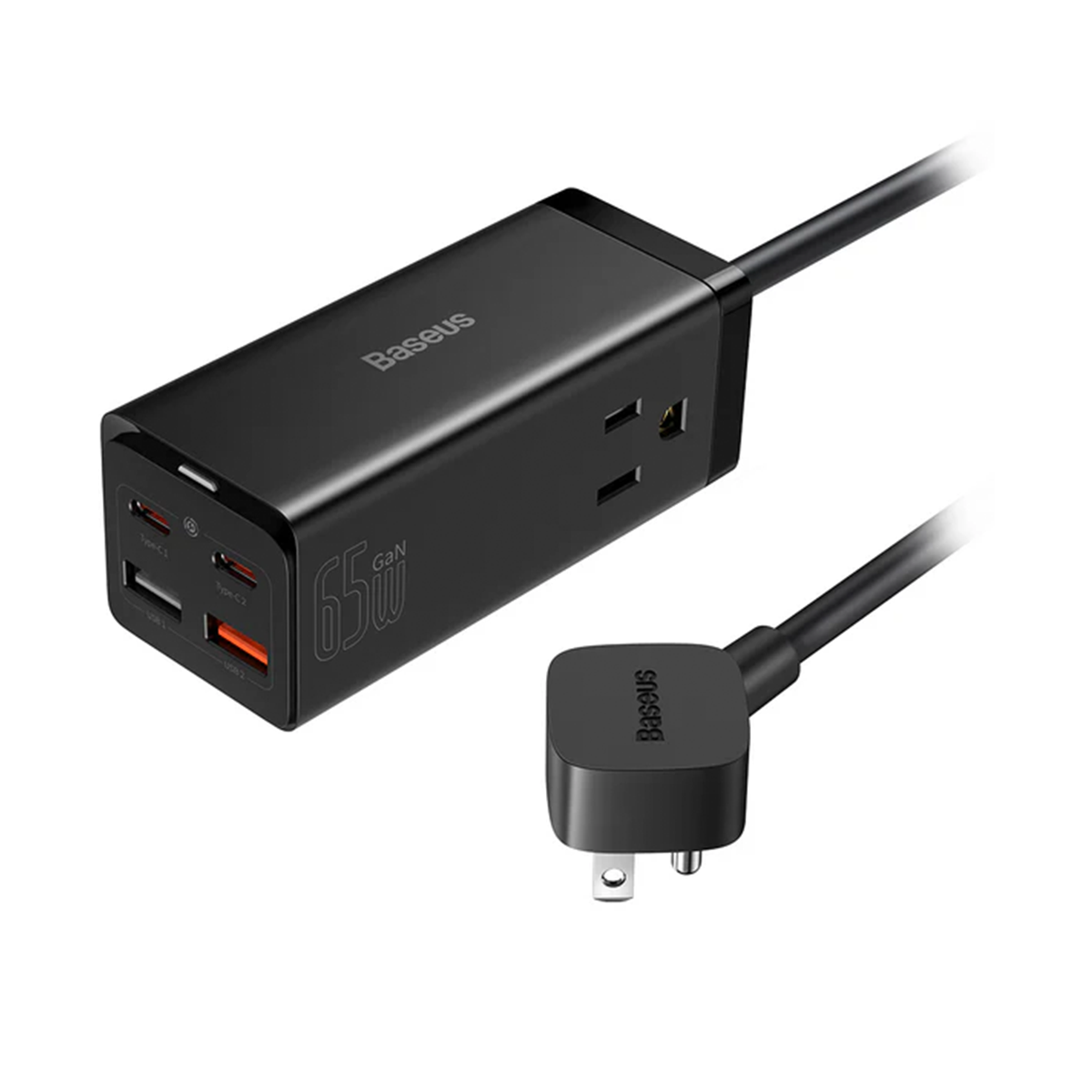 شارژر رومیزی باسئوس مدل GaN3 Pro 6 Ports PSZM000101 توان 65 وات شارژر رومیزی باسئوس مدل GaN3 Pro 6 Ports PSZM000101 توان 65 وات