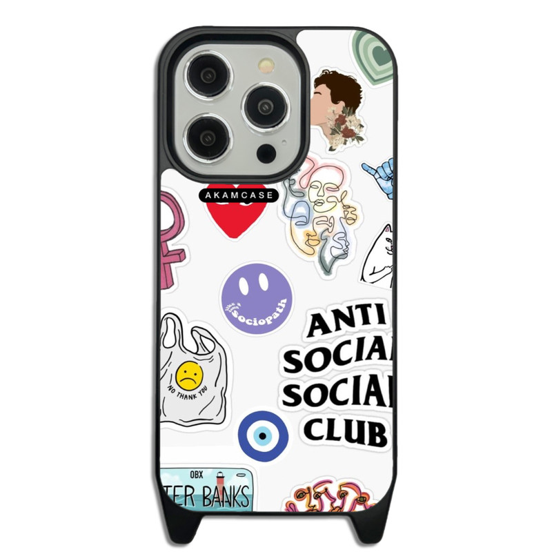 کاور گوشی اپل iPhone 15 Pro آکام مدل AMCWLA15PRO-GOOD VIBES10