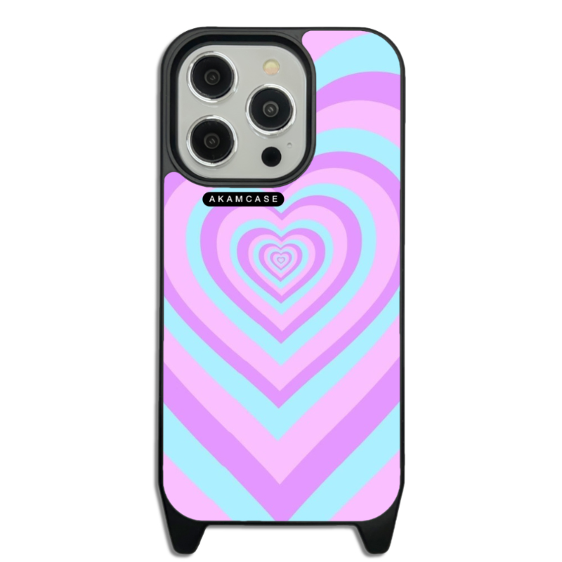 کاور گوشی اپل iPhone 15 Pro آکام مدل AMCWLA15PRO-HEARTS4HEARTS5