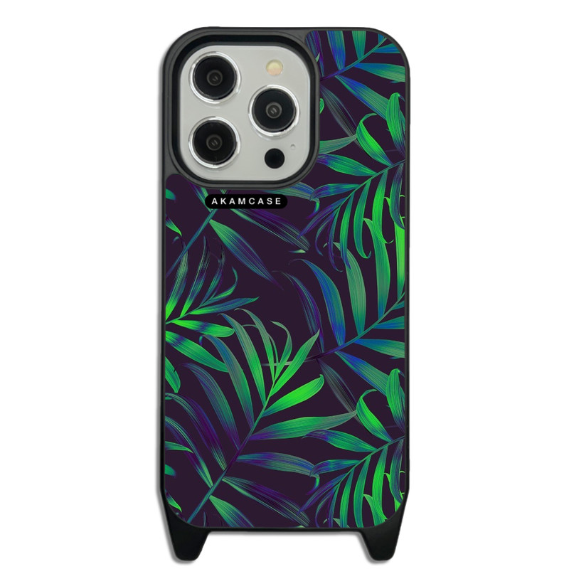 کاور گوشی اپل iPhone 15 Pro آکام مدل AMCWLA15PRO-LEAVES7