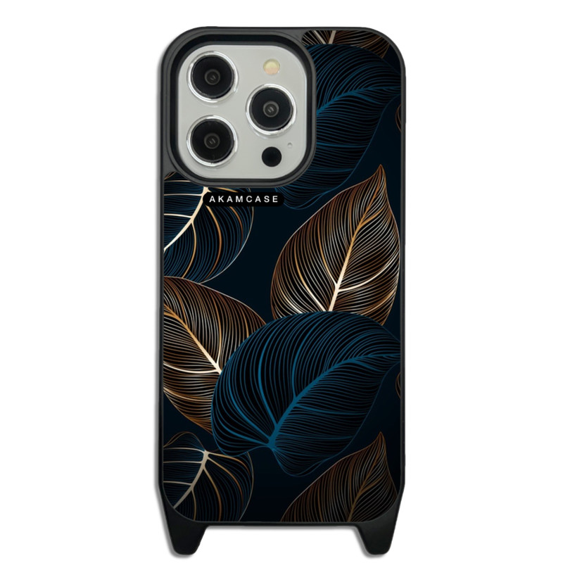 کاور گوشی اپل iPhone 15 Pro آکام مدل AMCWLA15PRO-LEAVES8