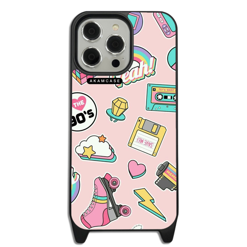 کاور گوشی اپل iPhone 15 Pro Max آکام مدل AMCWLA15PROMAX-GOOD VIBES5 