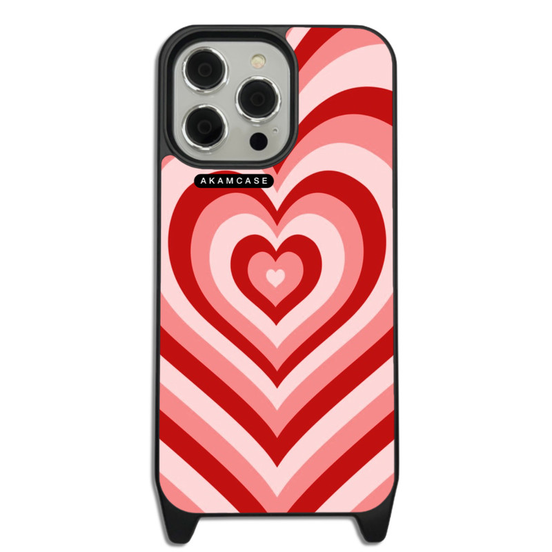 کاور گوشی اپل iPhone 15 Pro Max آکام مدل AMCWLA15PROMAX-HEARTS1