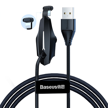 کابل لایتنینگ باسئوس مدل Baseus Sucker Cable lightning CALXA-A01 به طول 1.2 متر کابل لایتنینگ باسئوس مدل Baseus Sucker Cable lightning CALXA-A01 به طول 1.2 متر