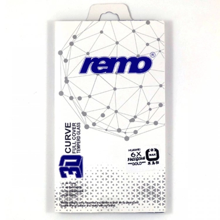 محافظ شیشه‌ای (گلس) remo فول چسب 3D گوشی هوآوی Honor 6X 