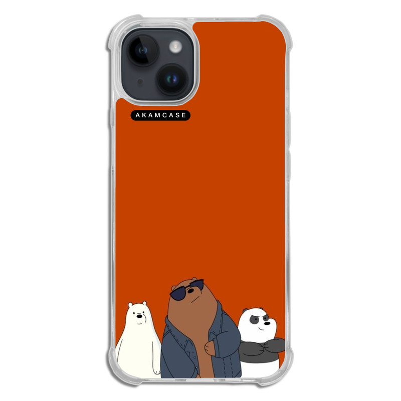 کاور گوشی اپل iPhone 14 آکام مدل AMCWTA14-BARE BEAR1 
